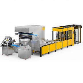 Dough Processing with Tray Loading Robot 19x21