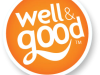 Well & Good bakery supplies logo in orange circle